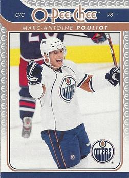 #197 Marc-Antoine Pouliot - Edmonton Oilers - 2009-10 O-Pee-Chee Hockey