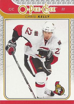 #201 Chris Kelly - Ottawa Senators - 2009-10 O-Pee-Chee Hockey