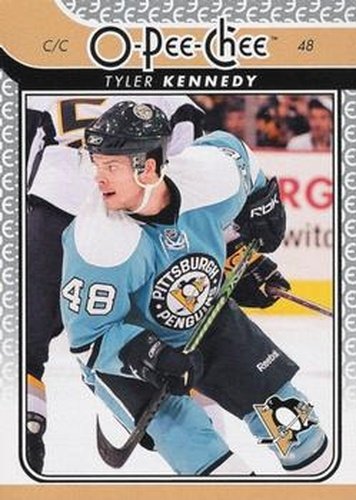 #203 Tyler Kennedy - Pittsburgh Penguins - 2009-10 O-Pee-Chee Hockey