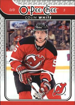 #218 Colin White - New Jersey Devils - 2009-10 O-Pee-Chee Hockey
