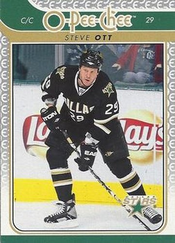 #232 Steve Ott - Dallas Stars - 2009-10 O-Pee-Chee Hockey