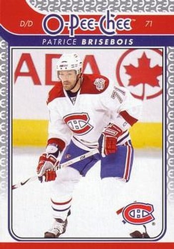 #236 Patrice Brisebois - Montreal Canadiens - 2009-10 O-Pee-Chee Hockey