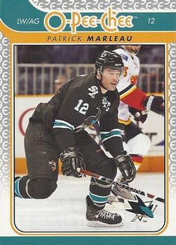 #241 Patrick Marleau - San Jose Sharks - 2009-10 O-Pee-Chee Hockey