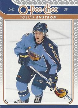 #246 Tobias Enstrom - Atlanta Thrashers - 2009-10 O-Pee-Chee Hockey