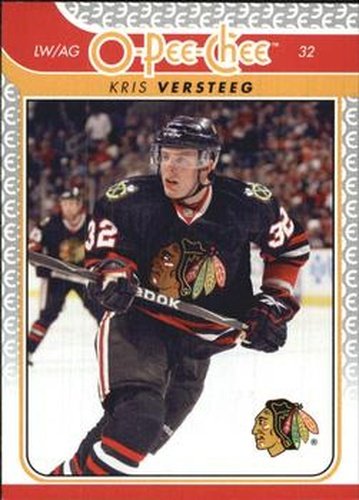 #249 Kris Versteeg - Chicago Blackhawks - 2009-10 O-Pee-Chee Hockey