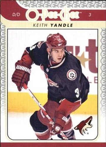#259 Keith Yandle - Phoenix Coyotes - 2009-10 O-Pee-Chee Hockey
