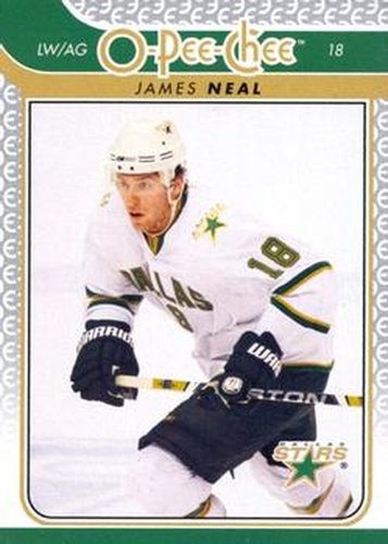 #25 James Neal - Dallas Stars - 2009-10 O-Pee-Chee Hockey