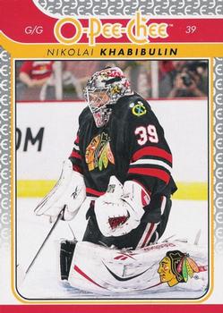 #269 Nikolai Khabibulin - Chicago Blackhawks - 2009-10 O-Pee-Chee Hockey