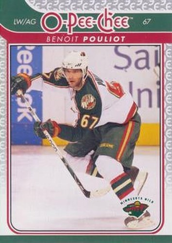 #274 Benoit Pouliot - Minnesota Wild - 2009-10 O-Pee-Chee Hockey