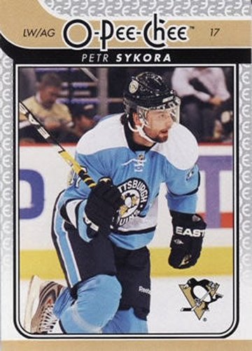 #279 Petr Sykora - Pittsburgh Penguins - 2009-10 O-Pee-Chee Hockey