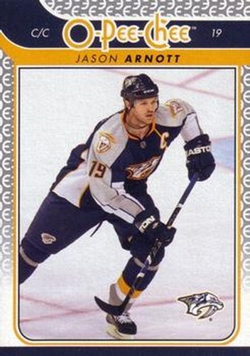 #290 Jason Arnott - Nashville Predators - 2009-10 O-Pee-Chee Hockey