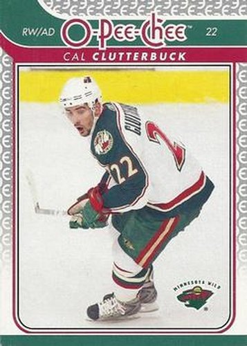 #304 Cal Clutterbuck - Minnesota Wild - 2009-10 O-Pee-Chee Hockey