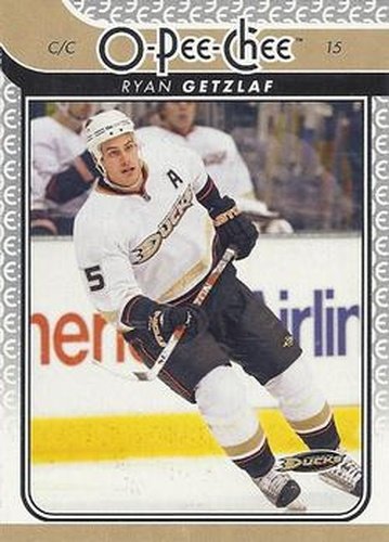 #305 Ryan Getzlaf - Anaheim Ducks - 2009-10 O-Pee-Chee Hockey