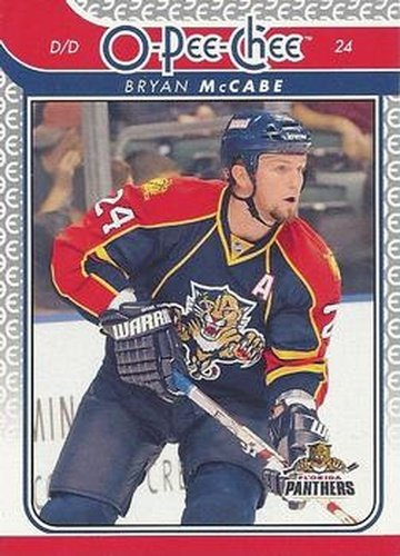 #313 Bryan McCabe - Florida Panthers - 2009-10 O-Pee-Chee Hockey