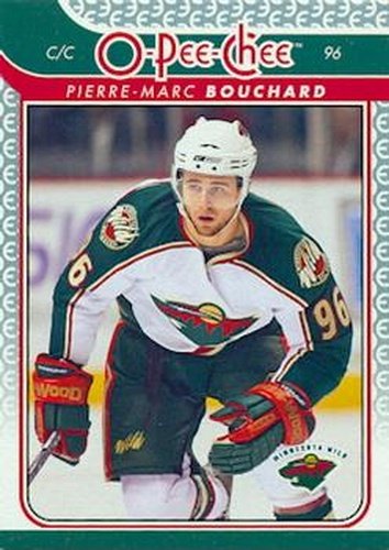 #314 Pierre-Marc Bouchard - Minnesota Wild - 2009-10 O-Pee-Chee Hockey