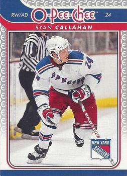#317 Ryan Callahan - New York Rangers - 2009-10 O-Pee-Chee Hockey