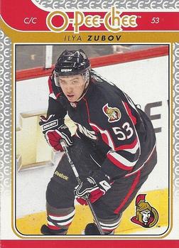 #318 Ilya Zubov - Ottawa Senators - 2009-10 O-Pee-Chee Hockey