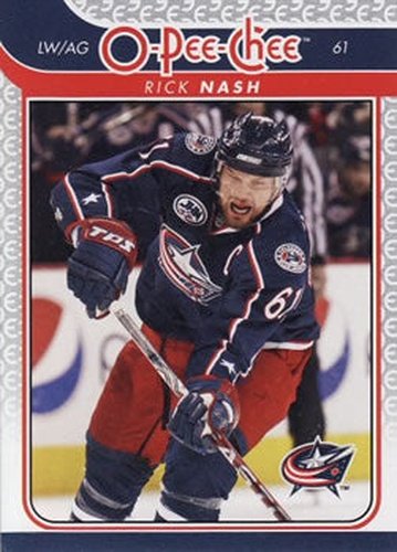 #330 Rick Nash - Columbus Blue Jackets - 2009-10 O-Pee-Chee Hockey