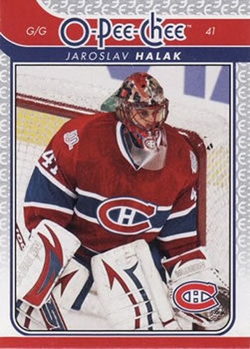 #335 Jaroslav Halak - Montreal Canadiens - 2009-10 O-Pee-Chee Hockey