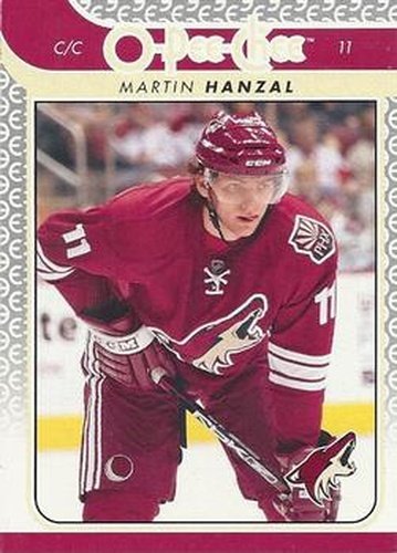#33 Martin Hanzal - Phoenix Coyotes - 2009-10 O-Pee-Chee Hockey