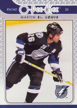 #341 Martin St. Louis - Tampa Bay Lightning - 2009-10 O-Pee-Chee Hockey