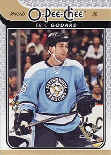 #34 Eric Godard - Pittsburgh Penguins - 2009-10 O-Pee-Chee Hockey