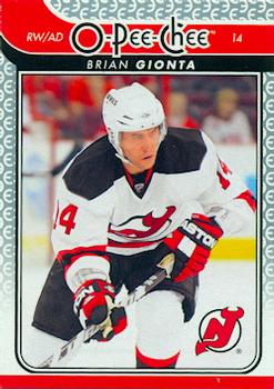 #355 Brian Gionta - New Jersey Devils - 2009-10 O-Pee-Chee Hockey