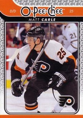#357 Matt Carle - Philadelphia Flyers - 2009-10 O-Pee-Chee Hockey