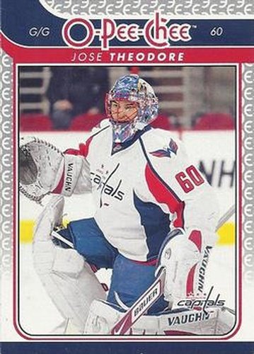 #362 Jose Theodore - Washington Capitals - 2009-10 O-Pee-Chee Hockey