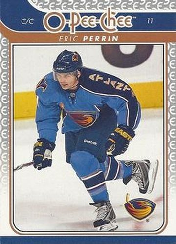 #365 Eric Perrin - Atlanta Thrashers - 2009-10 O-Pee-Chee Hockey