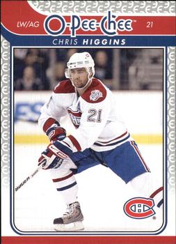 #374 Chris Higgins - Montreal Canadiens - 2009-10 O-Pee-Chee Hockey