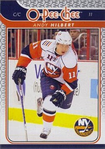 #375 Andy Hilbert - New York Islanders - 2009-10 O-Pee-Chee Hockey