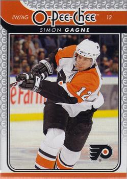 #377 Simon Gagne - Philadelphia Flyers - 2009-10 O-Pee-Chee Hockey