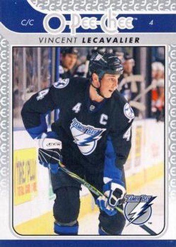 #380 Vincent Lecavalier - Tampa Bay Lightning - 2009-10 O-Pee-Chee Hockey