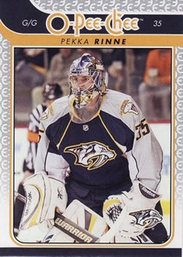 #383 Pekka Rinne - Nashville Predators - 2009-10 O-Pee-Chee Hockey