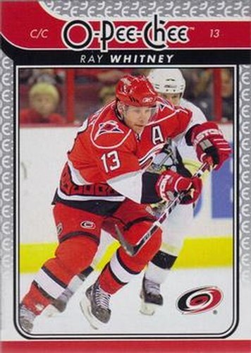 #387 Ray Whitney - Carolina Hurricanes - 2009-10 O-Pee-Chee Hockey