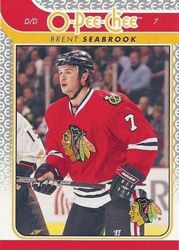 #388 Brent Seabrook - Chicago Blackhawks - 2009-10 O-Pee-Chee Hockey