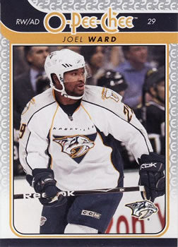 #38 Joel Ward - Nashville Predators - 2009-10 O-Pee-Chee Hockey