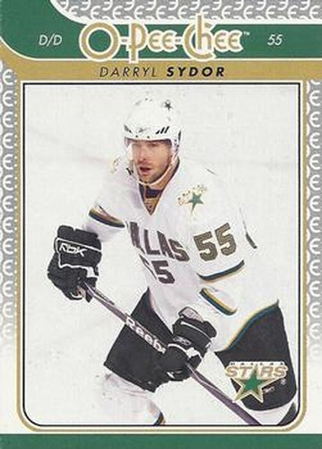 #390 Darryl Sydor - Dallas Stars - 2009-10 O-Pee-Chee Hockey