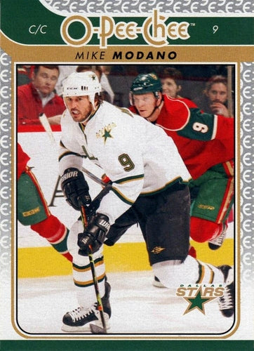 #409 Mike Modano - Dallas Stars - 2009-10 O-Pee-Chee Hockey