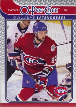 #413 Guillaume Latendresse - Montreal Canadiens - 2009-10 O-Pee-Chee Hockey