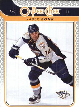 #422 Radek Bonk - Nashville Predators - 2009-10 O-Pee-Chee Hockey