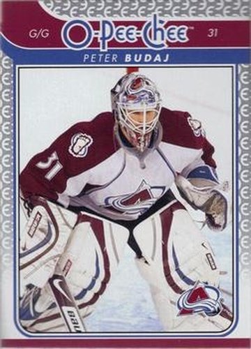 #428 Peter Budaj - Colorado Avalanche - 2009-10 O-Pee-Chee Hockey