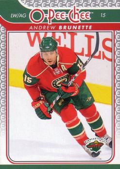 #432 Andrew Brunette - Minnesota Wild - 2009-10 O-Pee-Chee Hockey