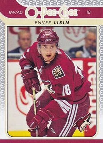 #437 Enver Lisin - Phoenix Coyotes - 2009-10 O-Pee-Chee Hockey