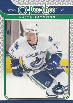 #439 Mason Raymond - Vancouver Canucks - 2009-10 O-Pee-Chee Hockey