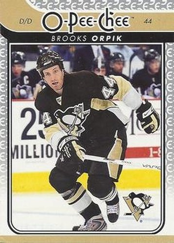 #446 Brooks Orpik - Pittsburgh Penguins - 2009-10 O-Pee-Chee Hockey