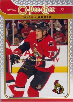 #455 Jarkko Ruutu - Ottawa Senators - 2009-10 O-Pee-Chee Hockey