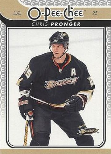#462 Chris Pronger - Anaheim Ducks - 2009-10 O-Pee-Chee Hockey
