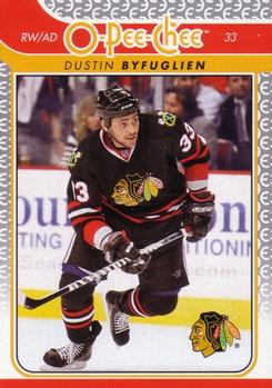 #466 Dustin Byfuglien - Chicago Blackhawks - 2009-10 O-Pee-Chee Hockey